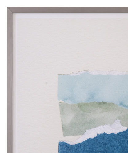 Bassett Mirror - Seaside Color Study I Framed Print in Blue - 9902-270A view 2