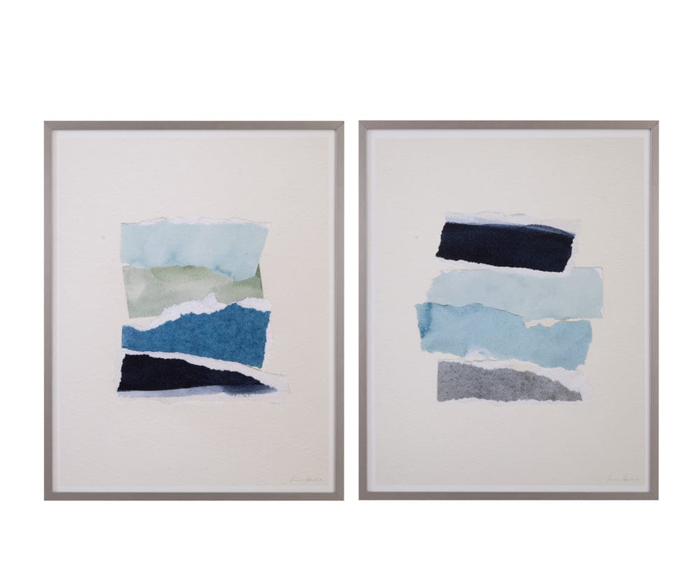 Bassett Mirror - Seaside Color Study III Framed Print in Blue - 9902-270B view 3