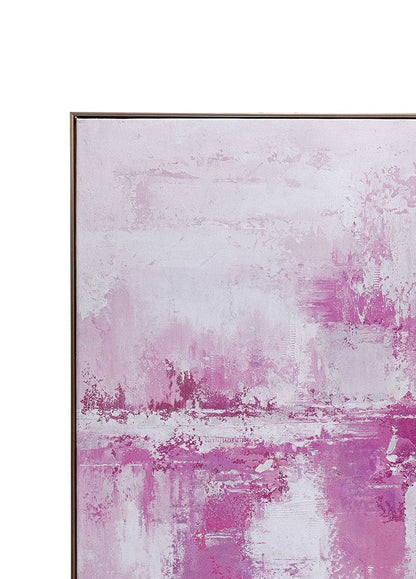 Bassett Mirror - Settled Purple Abstract Framed Canvas - 7300-969 view 2