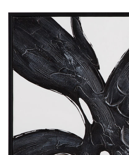 Bassett Mirror - Shadows Fall Framed Canvas in Black Frame - 7301-045 view 3