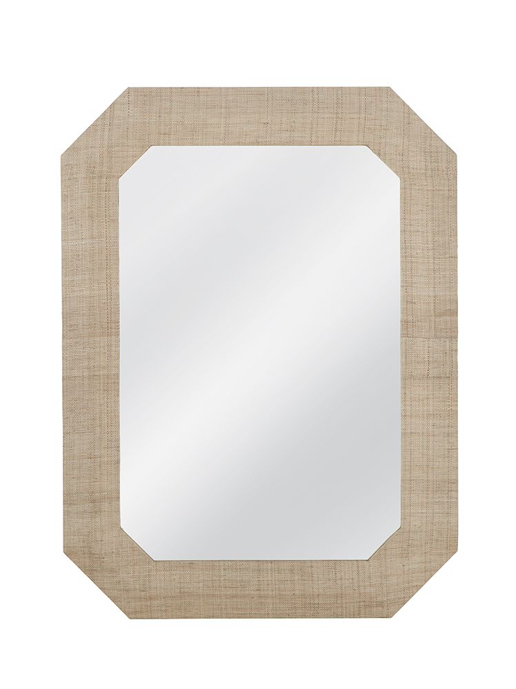 Bassett Mirror - Shashi 48" Natural Rectangular Wall Mirror - M4976 view 1