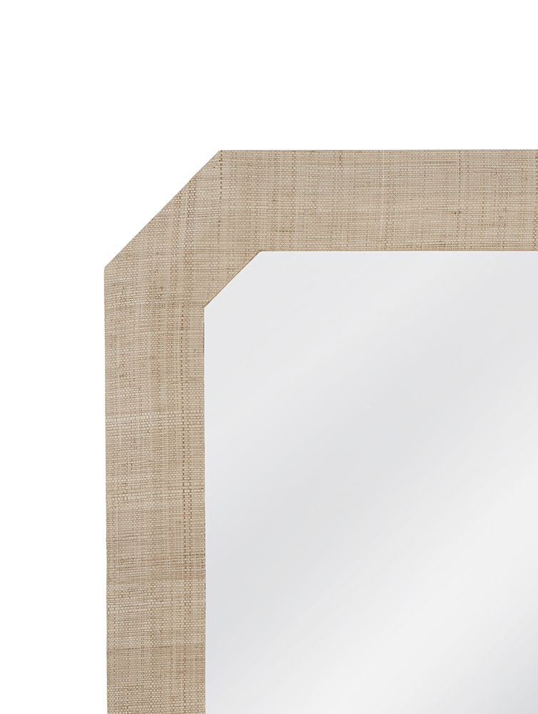 Bassett Mirror - Shashi 48" Natural Rectangular Wall Mirror - M4976 view 3