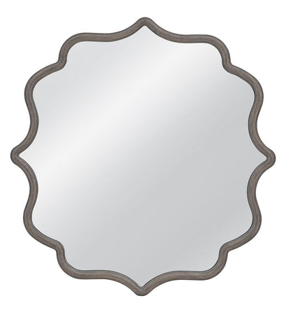 Bassett Mirror - Sherwood 42" Weathered Gray Rectangular Wall Mirror - M5291 view 1