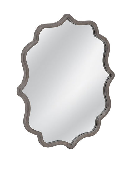 Bassett Mirror - Sherwood 42" Weathered Gray Rectangular Wall Mirror - M5291 view 2