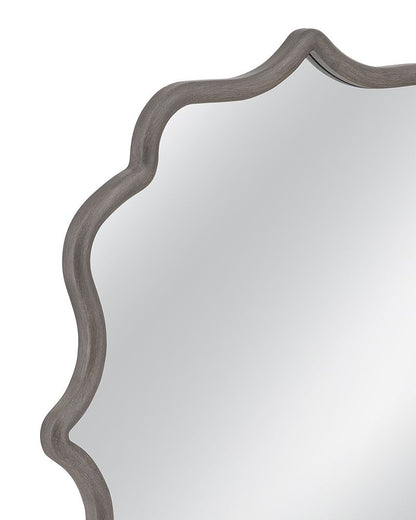 Bassett Mirror - Sherwood 42" Weathered Gray Rectangular Wall Mirror - M5291 view 3