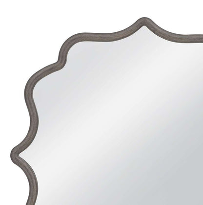 Bassett Mirror - Sherwood 42" Weathered Gray Rectangular Wall Mirror - M5291 view 4