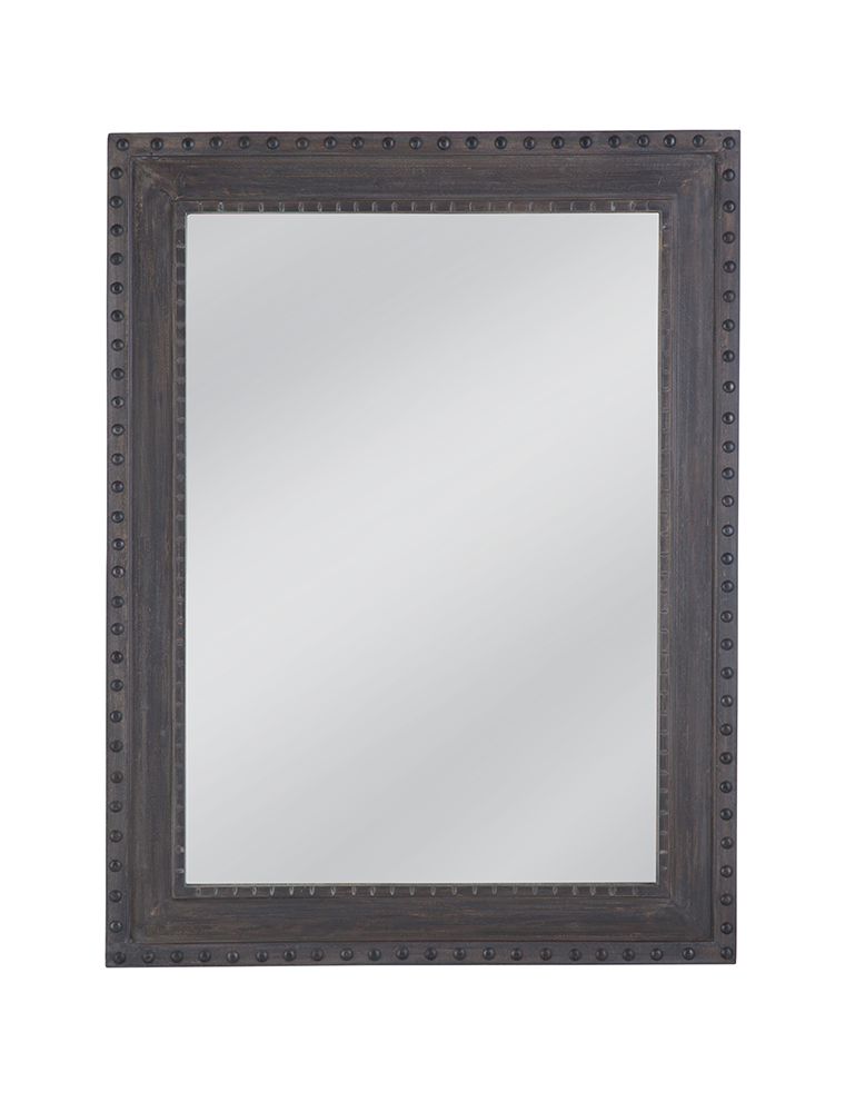 Bassett Mirror - Shiva 42" Gray Rectangular Wall Mirror - M4939 view 1