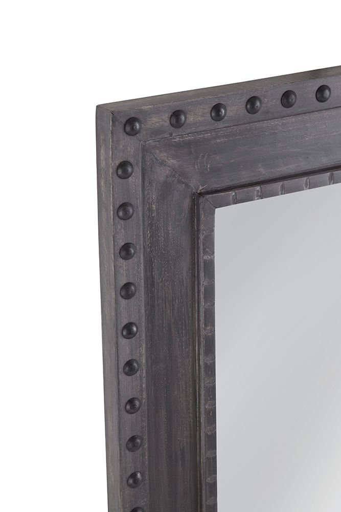 Bassett Mirror - Shiva 42" Gray Rectangular Wall Mirror - M4939 view 2