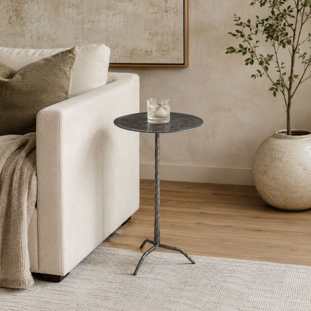 Bassett Mirror - Silas Silver Accent Table - 5601-LR-223 view 4