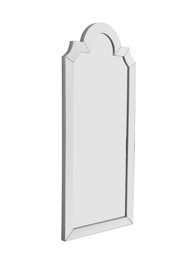 Bassett Mirror - Spica 80" Silver Arched Floor Mirror - M5227 view 2