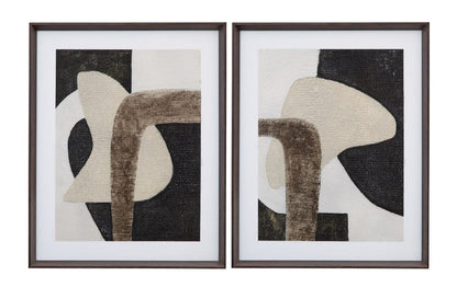 Bassett Mirror - Spin Drift I Framed Print in Weathered Black Frame - 9902-236A view 3