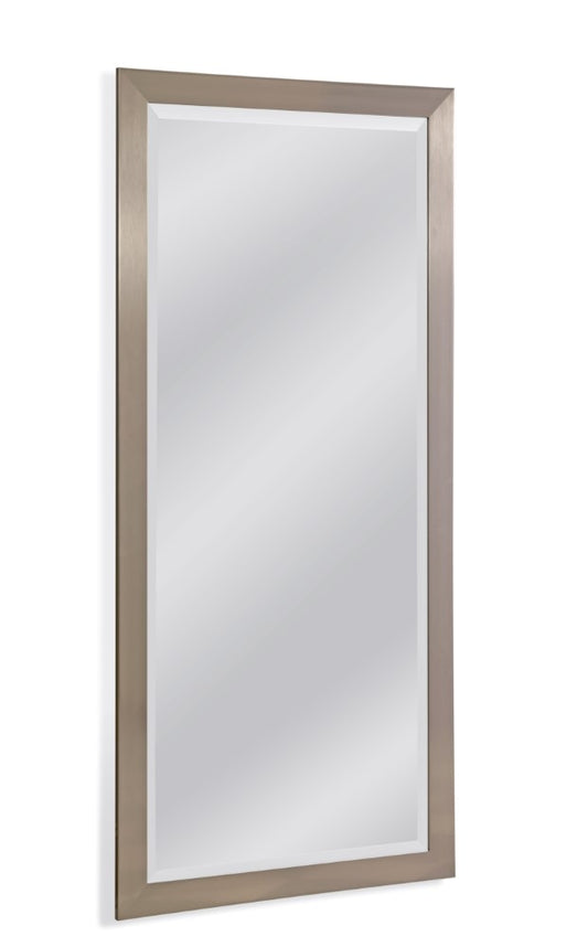 Bassett Mirror - Stainless Leaner Mirror - M3865BEC veiw 1