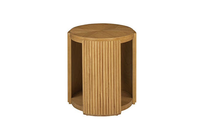 Bassett Mirror - Sterling Wheated Oak End Table - 6054-LR-220 view 1