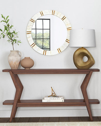 Bassett Mirror - Stratton Console Table - 3196-LR-400 view 4