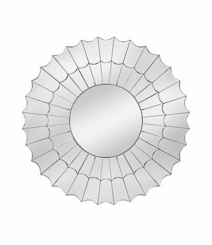 Bassett Mirror - Stringer 38" Clear Round Wall Mirror - M4984 view 1