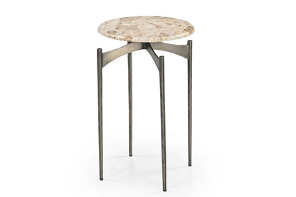 Bassett Mirror - Thea Cream Marble Accent Table - 5599-LR-223 view 1