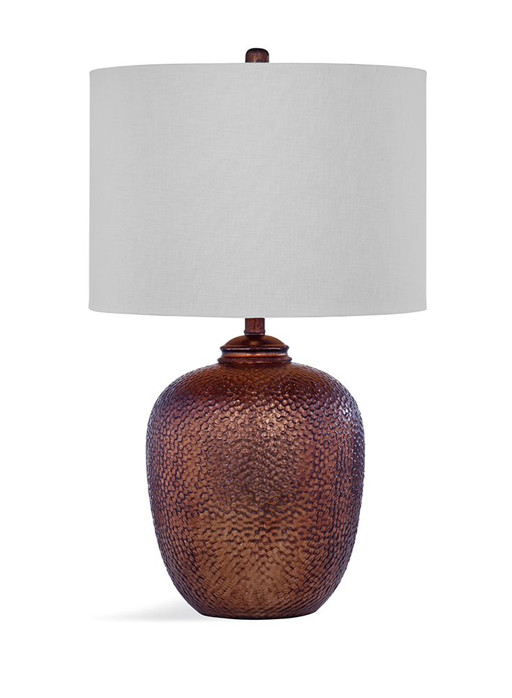Bassett Mirror - Trevor 27" Brown Glass Table Lamp - L3348T view 1