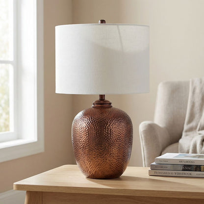 Bassett Mirror - Trevor 27" Brown Glass Table Lamp - L3348T view 5