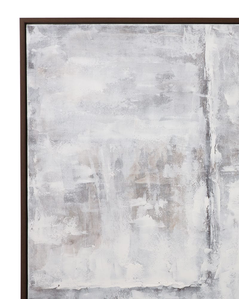 Bassett Mirror - Triad Framed Canvas in Light Gray - 7301-083 view 3
