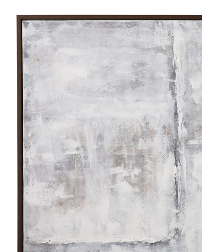 Bassett Mirror - Triad Framed Canvas in Light Gray - 7301-083 view 3