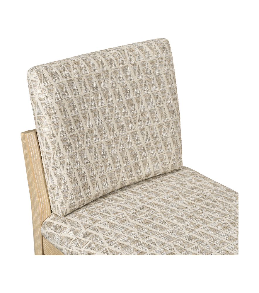 Bassett Mirror - Trifecta Beige Upholstered Dining Chair (Set of 2) - 6023-DR-800-2 view 4
