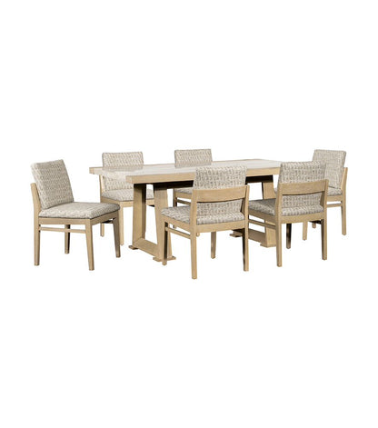 Bassett Mirror - Trifecta Beige Upholstered Dining Chair (Set of 2) - 6023-DR-800-2 view 5