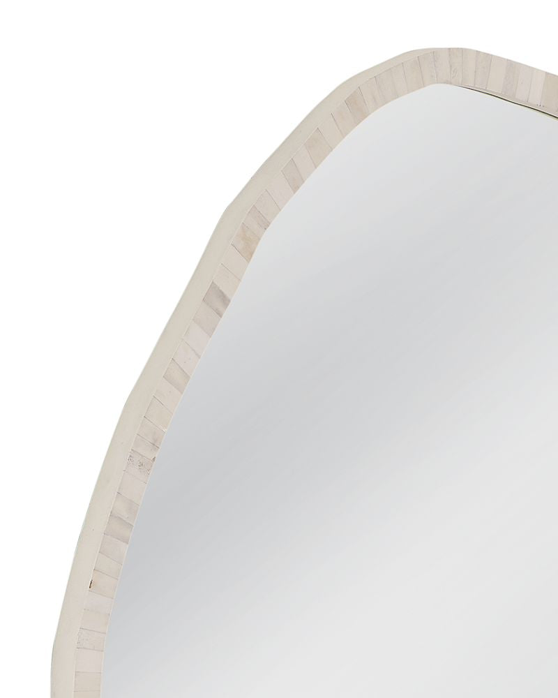 Bassett Mirror - Tylerton 42" Cream Rectangular Wall Mirror - M5216 view 3
