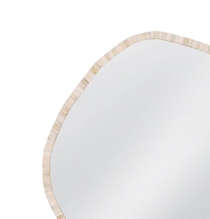 Bassett Mirror - Tylerton 42" Cream Rectangular Wall Mirror - M5216 view 4