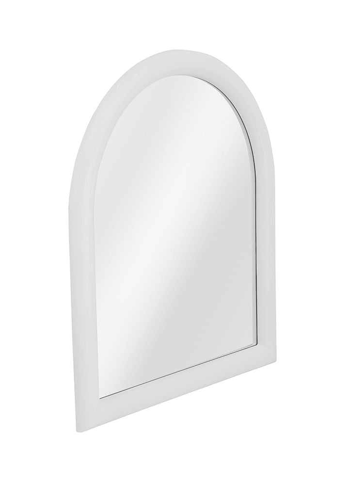 Bassett Mirror - Vega 42" Glossy White Rectangular Wall Mirror - M5222 view 2