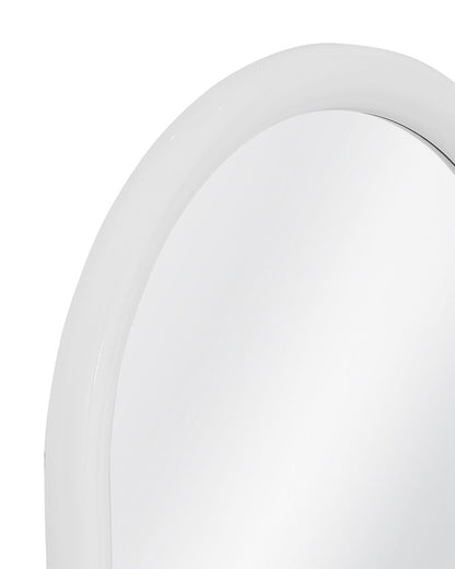 Bassett Mirror - Vega 42" Glossy White Rectangular Wall Mirror - M5222 view 3
