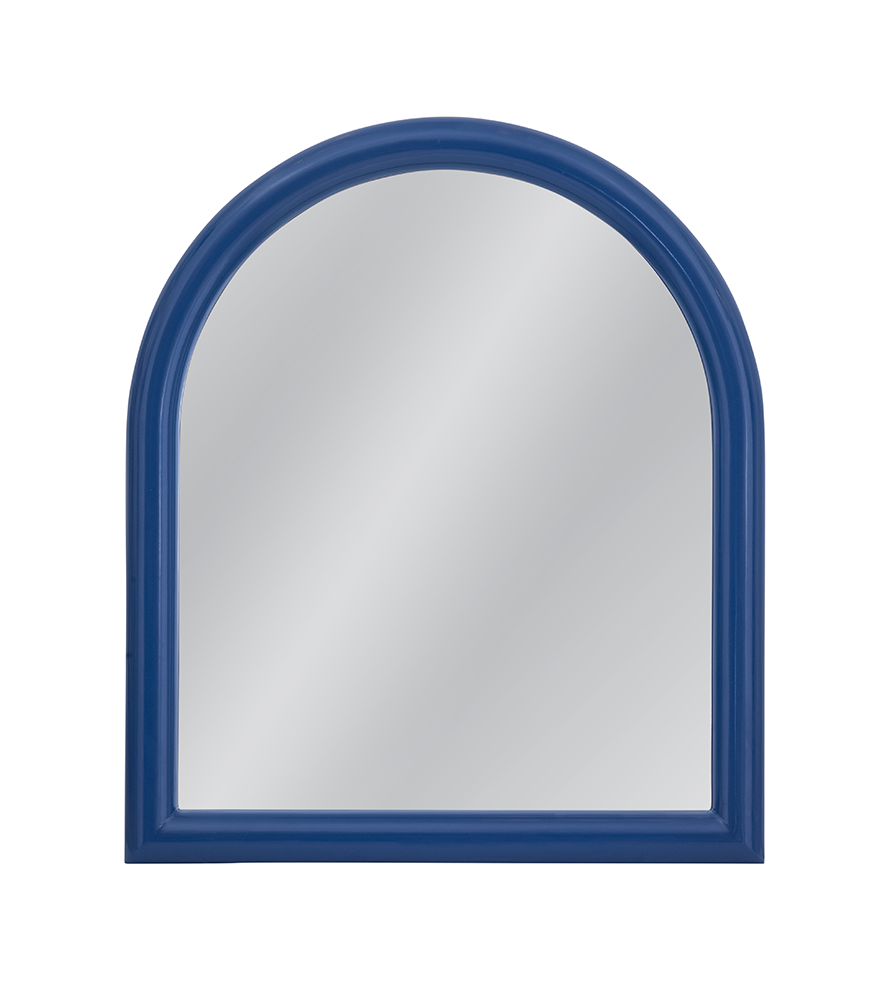 Bassett Mirror - Vega 42" Navy Blue Rectangular Wall Mirror - M5223 view 1