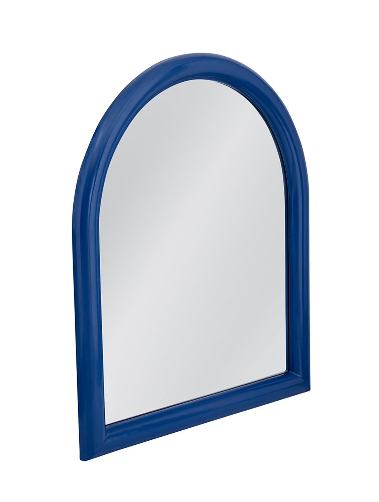 Bassett Mirror - Vega 42" Navy Blue Rectangular Wall Mirror - M5223 view 2