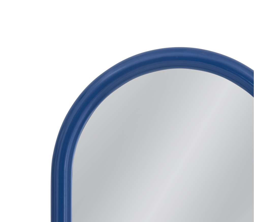 Bassett Mirror - Vega 42" Navy Blue Rectangular Wall Mirror - M5223 view 4