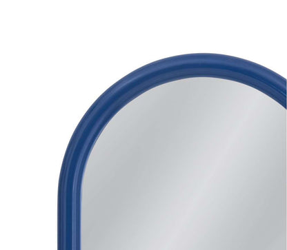 Bassett Mirror - Vega 42" Navy Blue Rectangular Wall Mirror - M5223 view 4