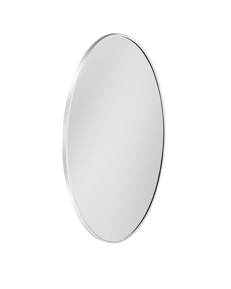Bassett Mirror - Venango 36" Silver Oval Wall Mirror - M5173 view 2