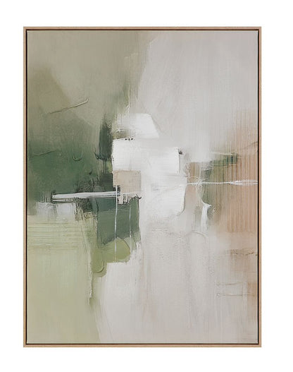 Bassett Mirror - Verdant Horizon II Green Landscape Framed Canvas - 7301-128 view 1