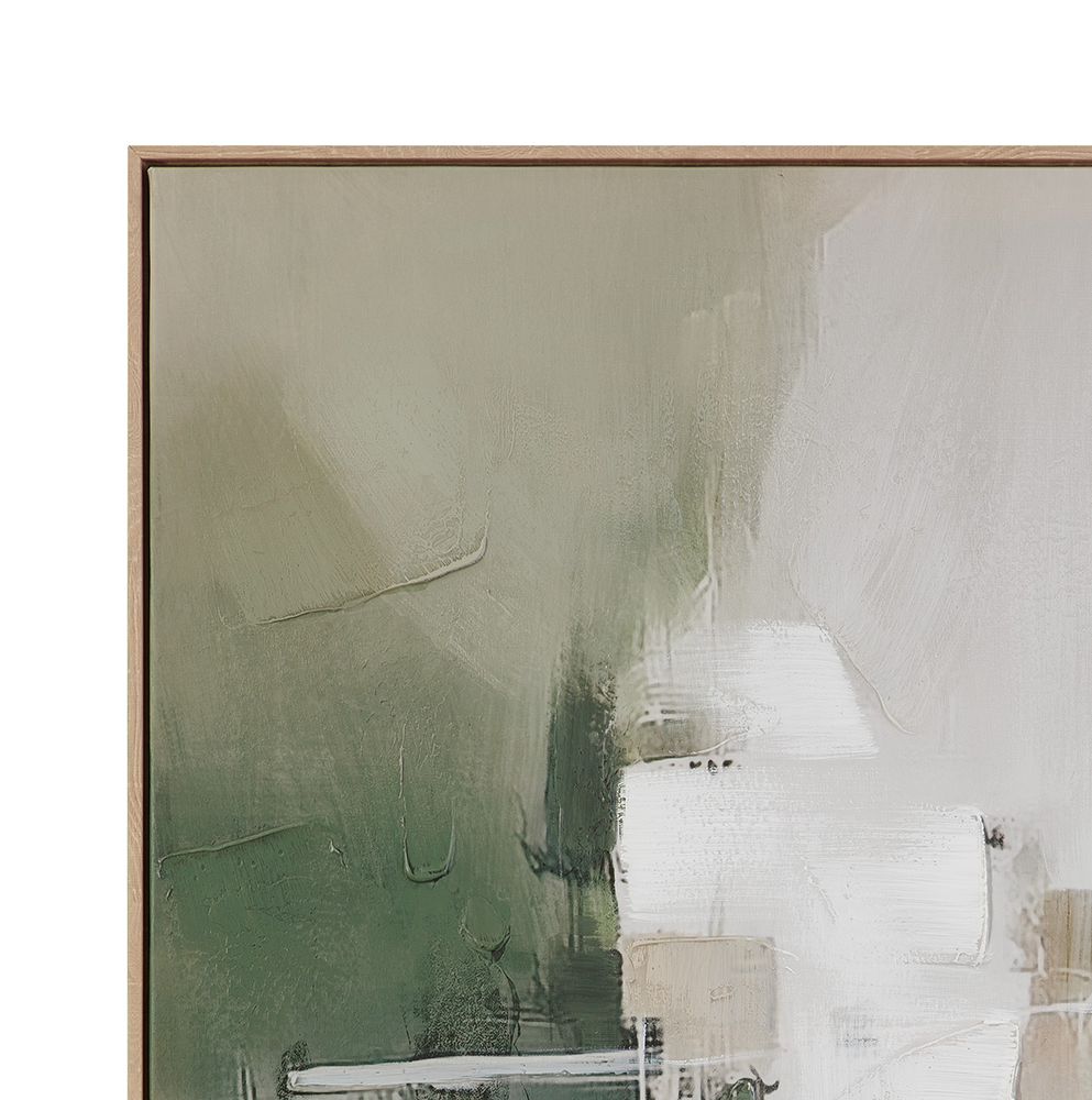 Bassett Mirror - Verdant Horizon II Green Landscape Framed Canvas - 7301-128 view 4