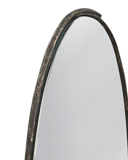 Bassett Mirror - Victoria 47" Gray Oval Wall Mirror - M5302B view 3