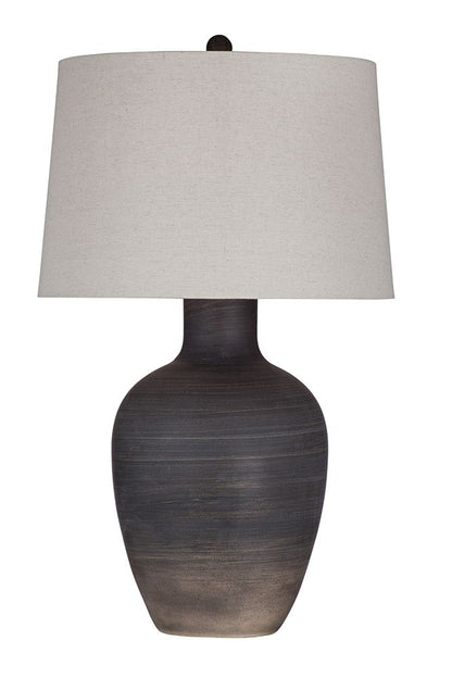 Bassett Mirror - Volga 28" Black Resin Table Lamp - L4409T view 1