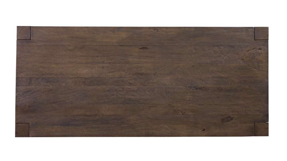 Bassett Mirror - Walsh 90" Brown Mango Wood Dining Table - 6003-DR-600 view 3
