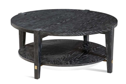 Bassett Mirror - Whitfield Round Cocktail Table - 9985-LR-120 veiw 2