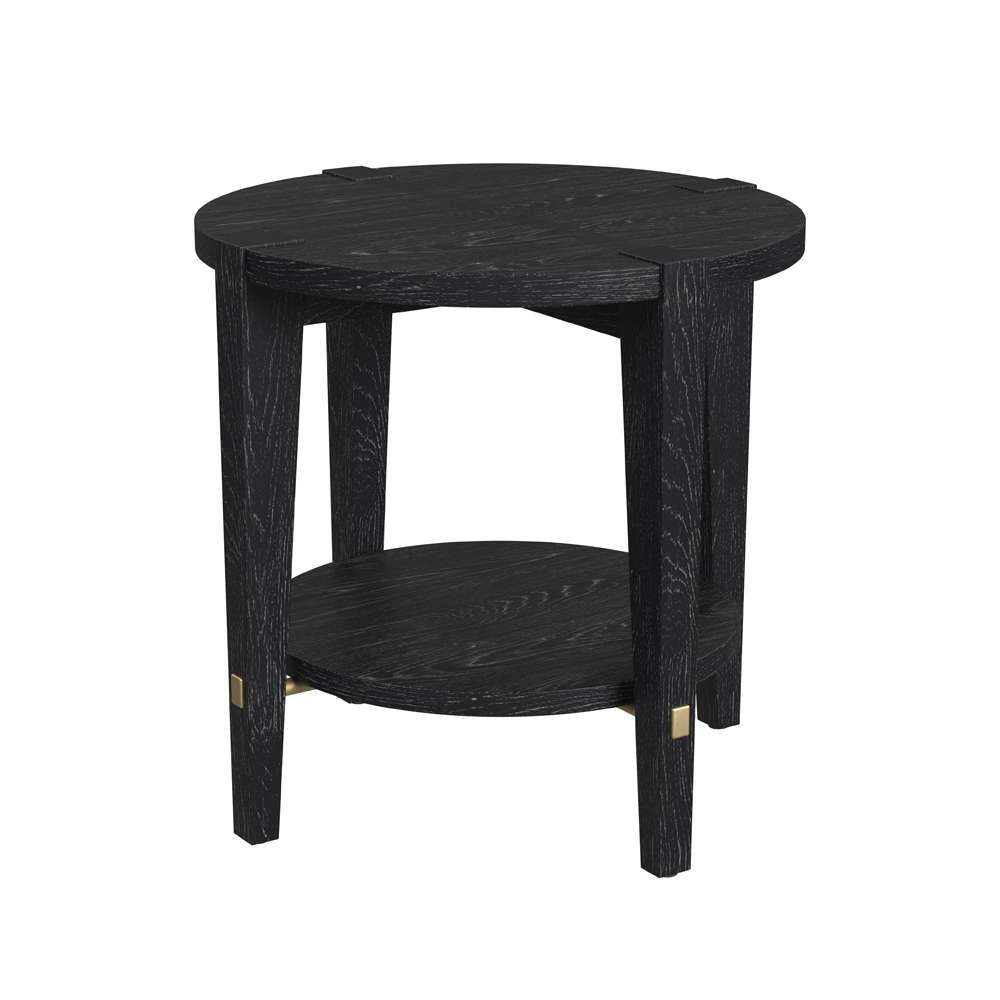 Bassett Mirror - Whitfield Round End Table - 9985-LR-220 view 1