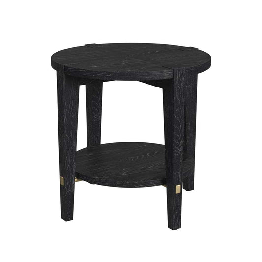 Bassett Mirror - Whitfield Round End Table - 9985-LR-220 veiw 1