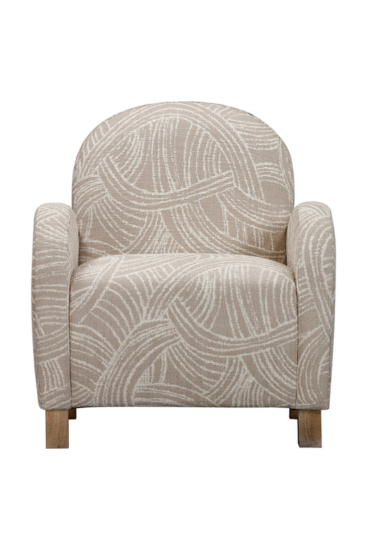 Bassett Mirror - Willow Accent Chair in Khaki Swirl - 7583-LR-805 view 2