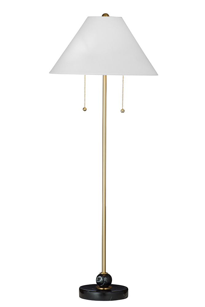 Bassett Mirror - Winfield 34" Black Metal Table Lamp - L4651T view 1