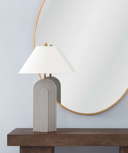 Bassett Mirror - Witham 27" Gold Resin Table Lamp - L4624T view 5