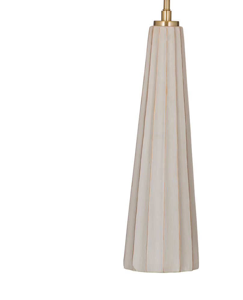 Bassett Mirror - Wythe 30" Beige Concrete Table Lamp - L4506T view 3