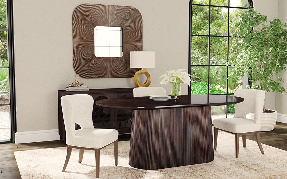 Bassett Mirror - Zamba 48" Brown Square Wall Mirror - M5019 view 6