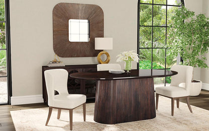 Bassett Mirror - Zamba 48" Brown Square Wall Mirror - M5019 view 6