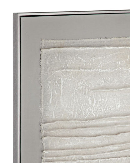 Bassett Mirror - Zole II Gray Abstract Framed Canvas - 7301-039 view 4